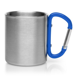 AX Cană metalică 210 ml cu clemă tip carabină | Easton