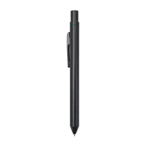 Metal retractable pen. Four refills (black, blue, red, green) - Img 5