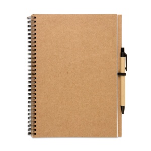 MO™ Bloc notes reciclabil şi pix