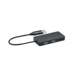 MO HUB-C - Hub USB cu 3 porturi + cablu 20 cm