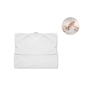 MO HUGME Cotton hooded baby towel - Img 1