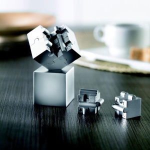 MO KUBZLE - Puzzle 3D din metal - Img 4