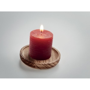 MO PENTAS Candle on round wooden base - Img 9