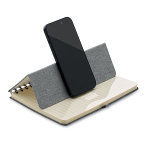 MO STRATA - A5 notebook with phone holder - Img 6