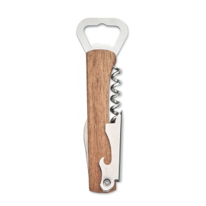 MO WOOL 3 in 1 acacia bottle opener - Img 1