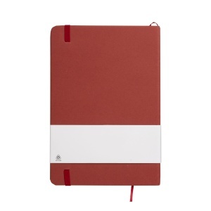 Notebook with cover made from fruit scraps and elastic closing band - Img 18