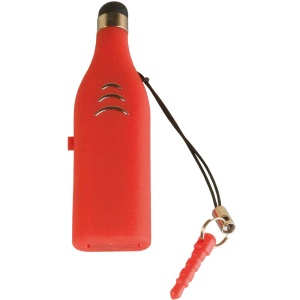 ON™ 4 GB ABS pen drive with touchscreen tip and mini jack to connect it to devices