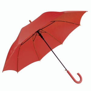 ON™ Automatic umbrella with rubberised handle and ferrule