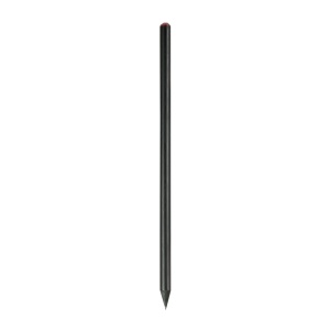 ON™ Black wooden pencil with graphite lead, black wood, cylindrical cross-section