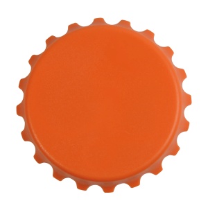 ON™ ABS and metal, bottle top-shaped, screw-top and bottle opener with magnets