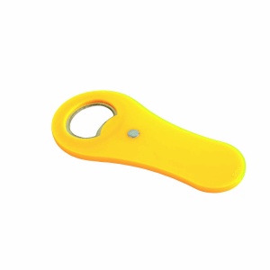 ON™ Plastic bottle opener with magnet