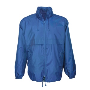 ON™ Jachetă tip windbreaker din poliester 190T cu glugă pliabilă cu fermoar. Se pliază într-o borsetă - Img 2