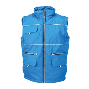 ON™ Padded, water-resistant polyester vest with reflective piping and pongee mesh inner lining - Img 2