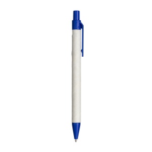 ON™ Recycled paper snap pen with coloured PLA details