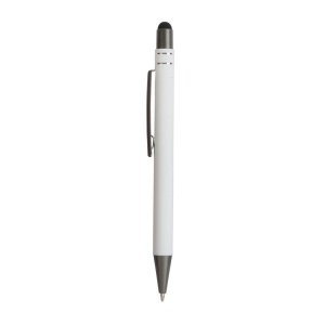 ON™ Snap pen with rubberised grip with trim rings with touch screen
