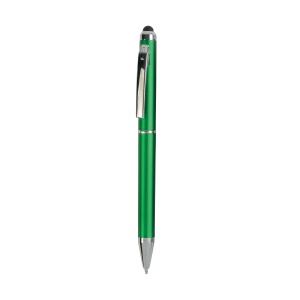 ON™ Plastic twist pen with touchscreen rubber tip