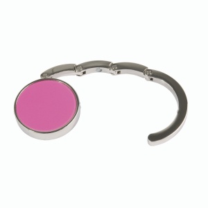 ON™ Round metal bag hook, dual-magnet reinforced closure, in a black box