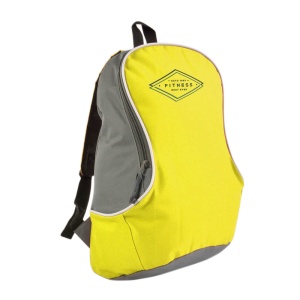 ON™ 600D polyester two-tone backpack with padded straps