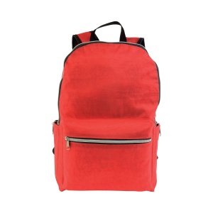 ON™ 420D nylon 4-pocket backpack (two mesh side pockets with zipped closure). Straps