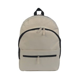 ON™ 600D polyester 6-pocket backpack (two mesh side pockets). Front pocket with velcro