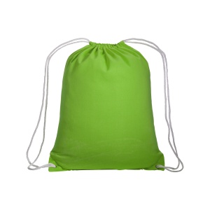 ON™ 135 g/m2 cotton backpack with drawstring closure