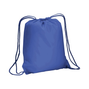 ON™ 210T polyester backpack with drawstring closure and reinforced corners