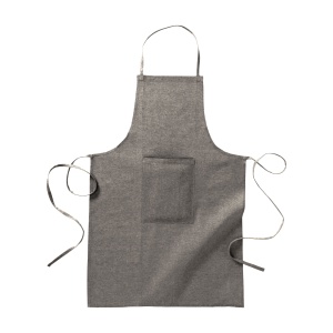 ON™ Long apron 100 % recycled cotton, with front pocket
