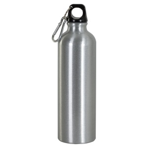 ON™ Aluminum bottle with carabiner. 750ml, no box