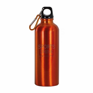 ON™ Aluminum bottle with carabiner. 750ml, no box