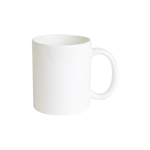 ON™ White grade A ceramic mug, suitable for dishwashers and microwaves, white box (0.32 L)
