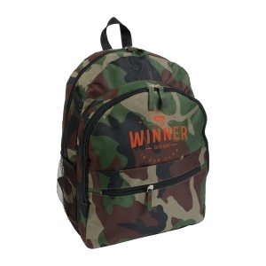 ON 600D polyester 6-pocket backpack (two mesh side pockets). Front pocket with velcro - Img 4