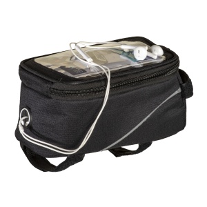 ON 600D polyester bicycle bag with mobile holder - Img 4