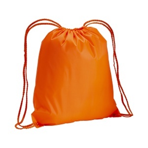 ON Fluorescent 210T polyester backpack with drawstring closure and reinforced corners - Img 3