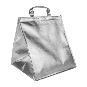 ON Geantă frigorifică laminată nețesută 120 g/m2 pentru prăjituri/pizza, închidere cu velcro,