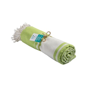 ON GRS-certified 150 g/m2 recycled cotton beach towel