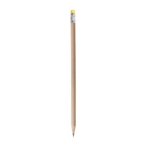 ON HB pencil in natural wood with graphite lead, cylindrical, with coloured lead (tempered) - Img 5
