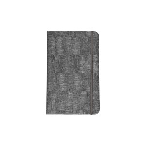 ON Notebook cu copertă din hârtie reciclată, 50 de coli liniate culoarea fildeșului