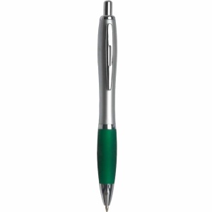 ON Pix cu capsă din plastic, corp argintiu, mâner cauciucat colorat și clemă metalică, reumplere jumbo - Img 5