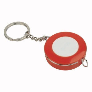 ON Plastic tape measure with key ring
