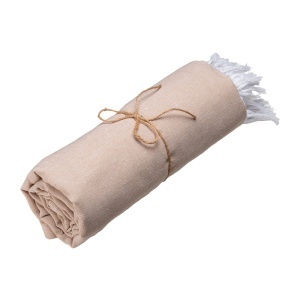 ON Prosop de plajă din bumbac reciclat 150 g/m2. Efect melanj și franjuri - Img 22