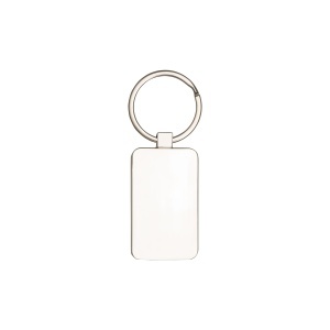 ON Rectangular metal and cork keychain - Img 4