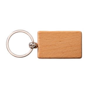 ON Rectangular wooden keychain - Img 2