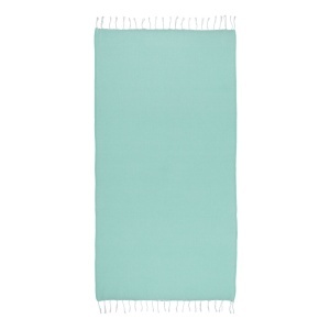 ON Recycled cotton beach towel 150 g/m2. Melange effect and fringes - Img 2