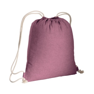 ON Rucsac cu șnur de strângere din bumbac reciclat 150g/m2 - Img 5