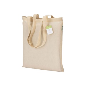 ON Sacoșă de cumpărături din bumbac organic 100 g/m2, cu mânere lungi