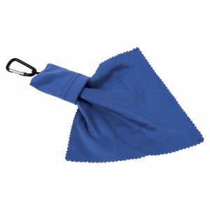 ON Snap hook keychain with foldable polyester microfibre screen/lens cleaning cloth - Img 11