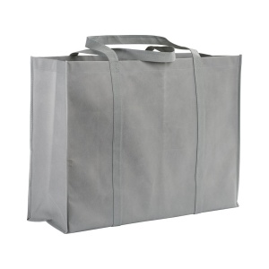 ON Stitched 100 g/m2 non-woven fabric maxi shopping bag with gusset and long handles