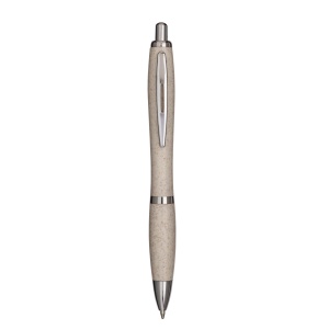 ON Wheat straw (50%) and PP (50%) push button ball pen - Img 2