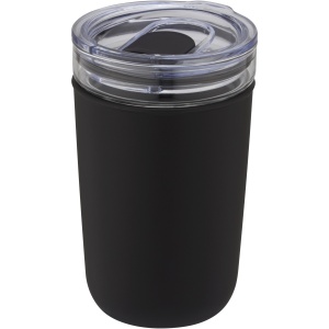 PF™ Bello 420 ml glass tumbler with recycled plastic outer wall