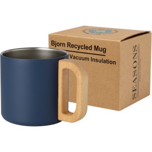 PF™ Bjorn 360 ml RCS certified recycled stainless steel mug with copper vacuum insulation